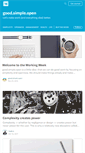 Mobile Screenshot of goodsimpleopen.com